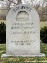Equipoise's grave