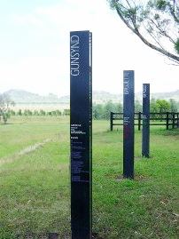 Grave Steles at Kia Ora Stud