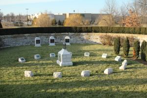 Relocated Hamburg cemetery