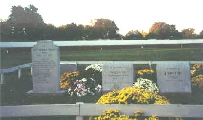 Red Mile Track's cemetery