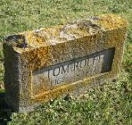Tom Rolfe's grave