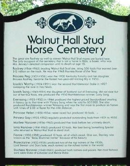 sign at Walnut Hall