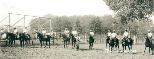 Webb with yearlings