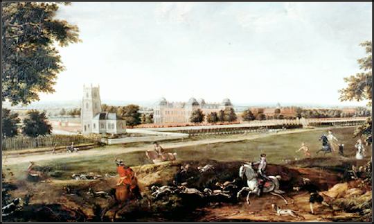 Euston Hall in the 18th Century